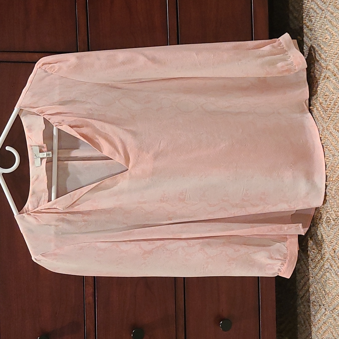 Pink Python Print Joie Blouse